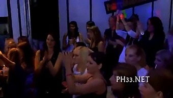 Group Of Sexy Shaved Ladies Engage In Anal Sex