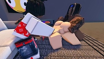 Roblox: Makima Gets Blacked And Gangbanged