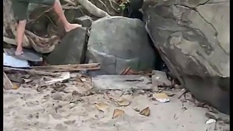 Public Beach Orgy With Multiple Partners